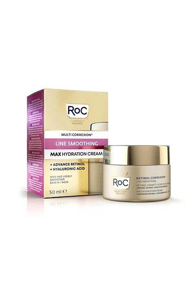 Roc كريم مرطب مضاد للتجاعيد من ريتينول كوريكسيون 50 مل