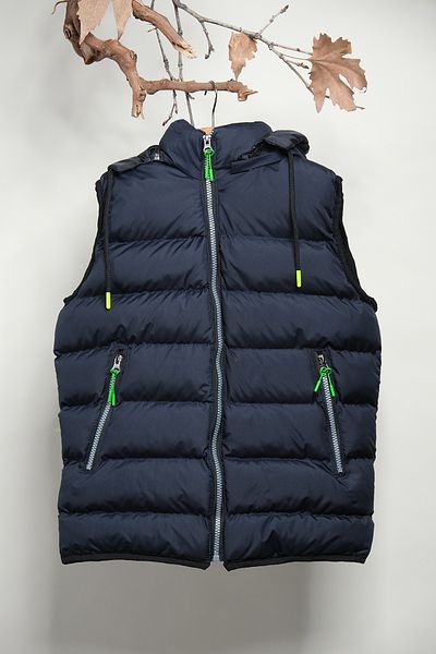 Pina Kids Αγορικό γιλέκο Puffer με αφαιρούμενη κουκούλα