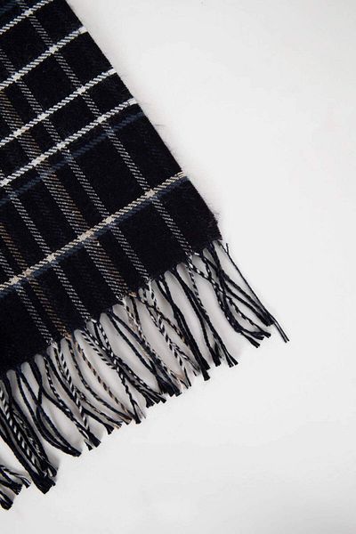 DeFacto Men's Checkered Woven Scarf - C8271Ax24Wn