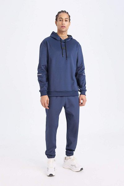DeFacto DeFactoFit - Hanorac sport de bază cu glugă D3736AX24WN