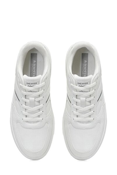 Kinetix Ανδρικά αθλητικά παπούτσια Hegel PU White-A.Grey