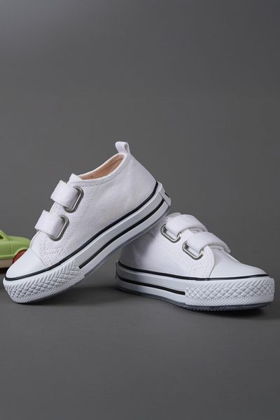 Vicco Pino Model Unisex Baby and Kids White Lighted Sports Shoes