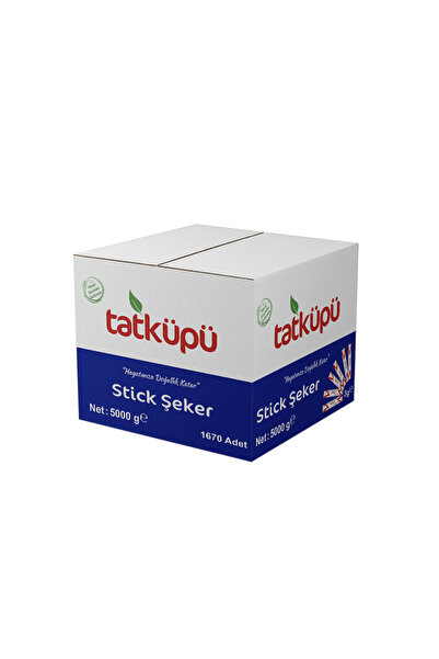 TATKÜPÜ Stick Şeker 5 Kg (3 Gr X 1670 Adet)