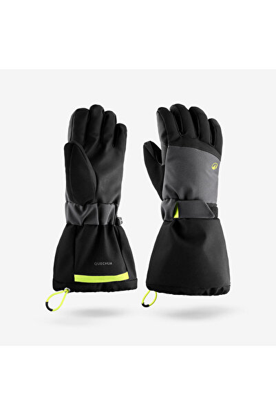 Decathlon Wedze Çocuk Kayak Eldiveni - 6/14 Yaş - Gri - Skı500 Long
