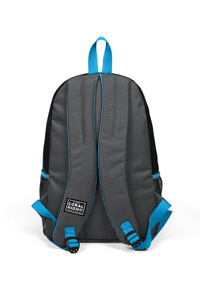 Coral High Rucsac Sport Negru Gri închis cu patru compartimente 23458