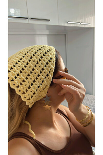 ipeklife Butter Yellow Bandana