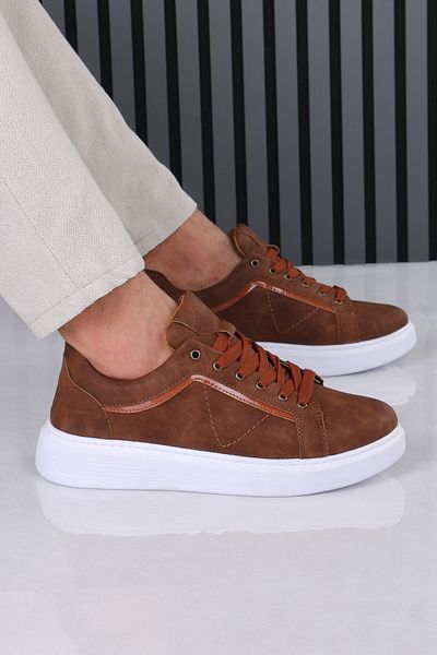 sauron Men's Sports Shoes Casual Sneaker Soft Tan Color Orthopedic Sole M801