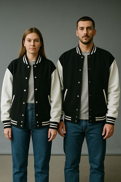 Edizen Jachetă de bază 2024 Oversize Premium College 100% bumbac