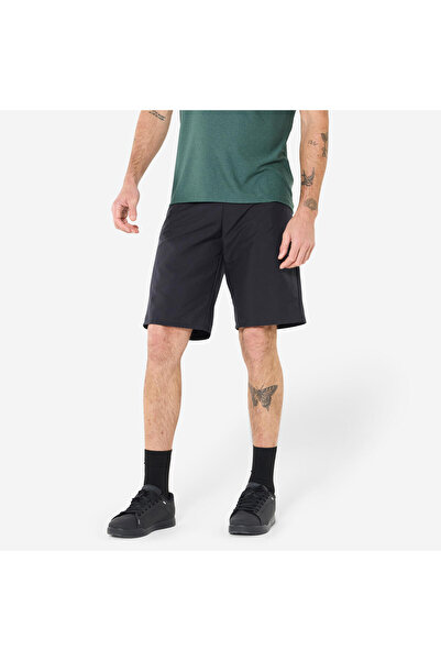 Decathlon Rockrider Erkek Dağ Bisikleti Şortu - Siyah - Essential