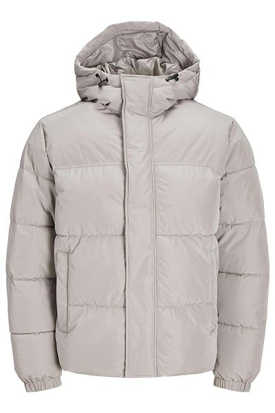 Jack & Jones Jack&Jones Bradley Puffer Hood Men's Beige Round Collar Coat