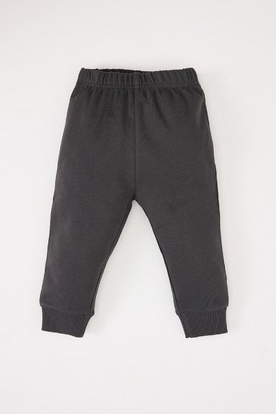 DeFacto 2-teiliges Set für Babys, bedrucktes Sweatshirt, elastische Taille, Jogginghose D7921A525SP