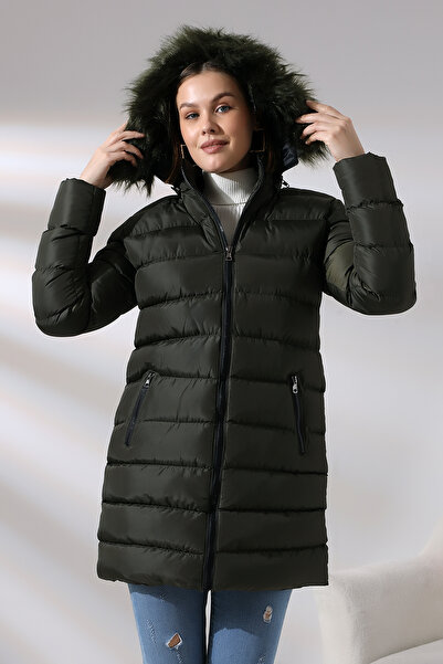 Talsmoda PALACĂ DE PLUȘ Umplut cu MICROJEL, CU GUGĂ, CU GAGĂ, CU CULOARE KAKI