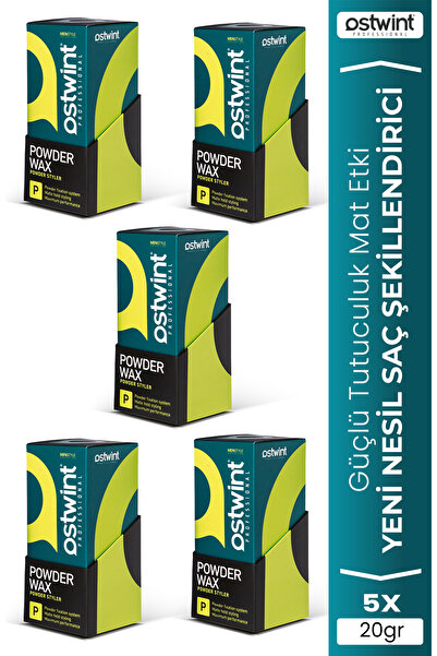 Ostwint Pudra Toz Wax Yeşil (5 Adet)