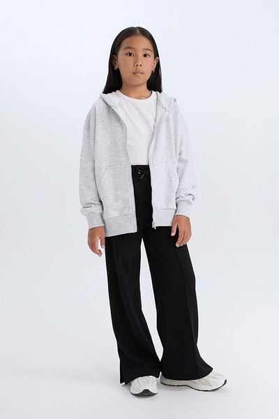 DeFacto Pantaloni pentru fete cu picioare late D8130A8NS