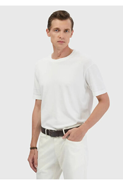 Ramsey Εκρού Ποδήλατο Λαιμόκος Δυο Καρδιάς Τριχό υφασμάτων