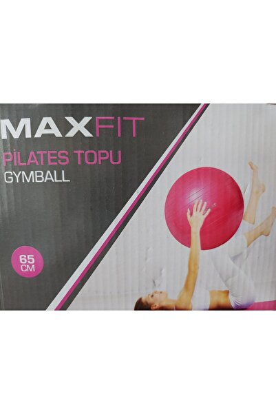 MAXFIT (RUŽIČASTA) Teksturirano Lopta za pilates 65 cm