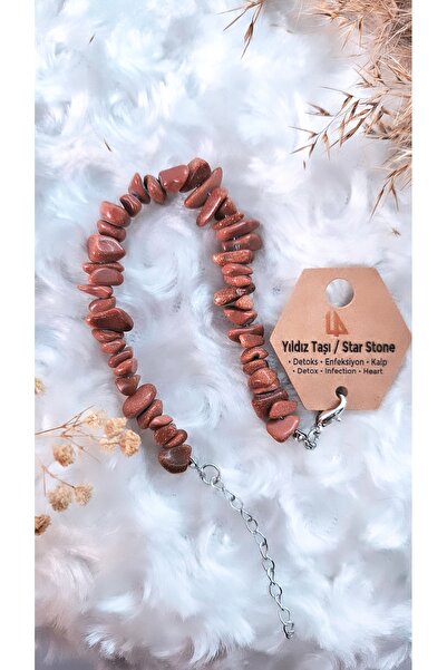 Serenity سوار من الحجر الطبيعي على شكل نجمة