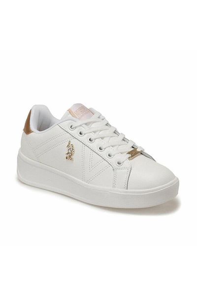 U.S. Polo Assn. Adidași albi pentru copii
