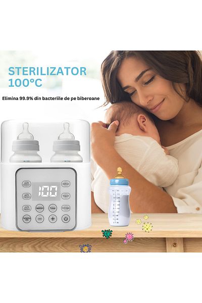 Infiniteea Sterilizator Biberoane Electric Multifunctional 6 in 1
