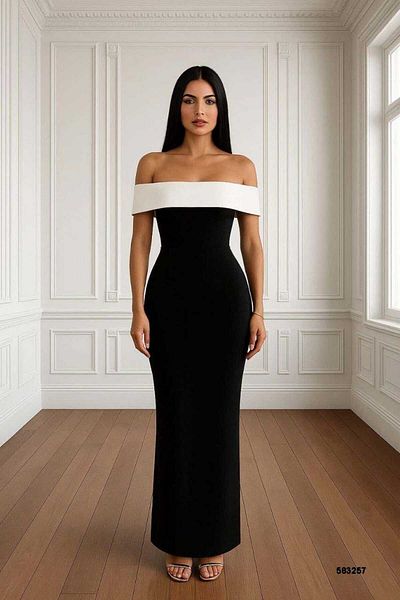 MADAMNİZ Omzu Open Evening Dress