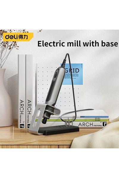 Deli With base Engraving Pen Grinder 18V 4-speed Regulation Engraver Mini Drill Electric Rotary Tool