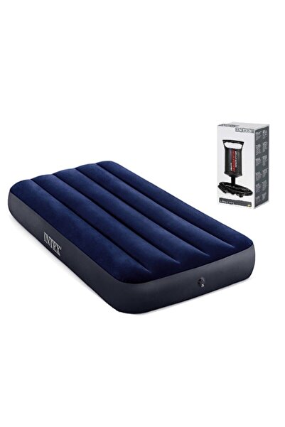 Intex Tek Kişilik Şişme Yatak Fiber-tech 76x191x25cm