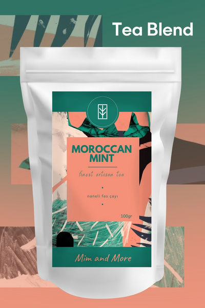 Mim and More Moroccan Mint Tea - Moroccan Tea with Mint 100gr