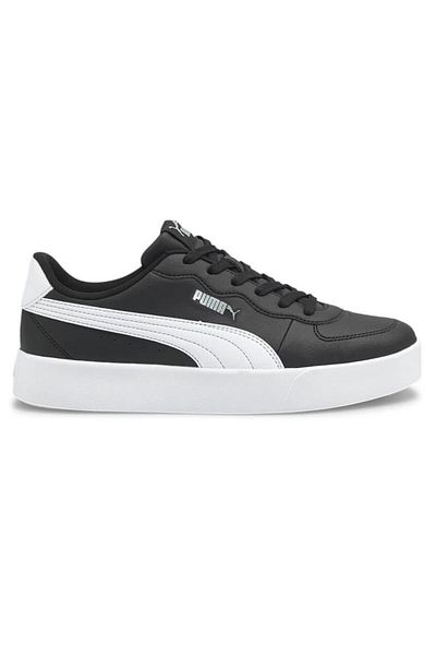 Puma Skye Clean 380147 01 Γυναικεία Ασπρόμαυρα Αθλητικά Παπούτσια