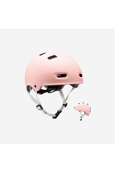 Decathlon Helmet - Skate / Skateboard / Scooter - Pink - Mf500