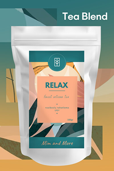 Mim and More Relax Tea - Herbal Tea with Rooibos, 100 g