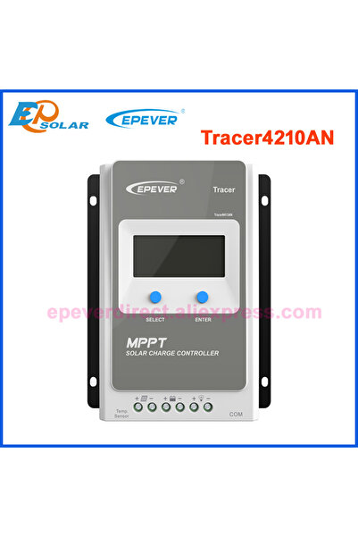 Choice وحدة تحكم شاحن الطاقة الشمسية Tracer4210AN EPEVER MPPT Tracer 10A 20A ...