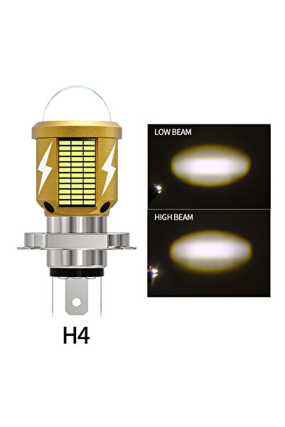 Choice1 H4 White N White Oprah H4 LED Motorcycle Headlight Bulb H6 BA20D Led ...