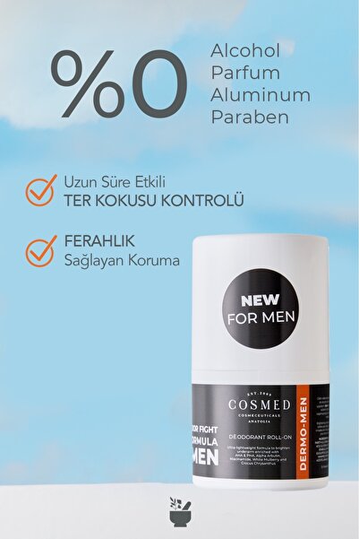COSMED Dermo-Men Deodorant Roll On 50 ml