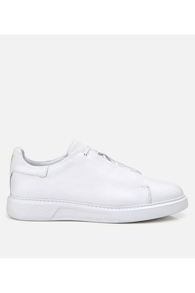 Hotiç Pantofi casual pentru bărbați, alb, din piele naturală
