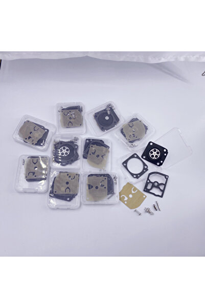 Choice مجموعة إصلاح وإعادة بناء المكربن (10 قطع) لمنشار Stihl 017 018 MS170 M...