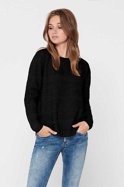 ONLY Pulover tricotat de damă 65515141866 Negru