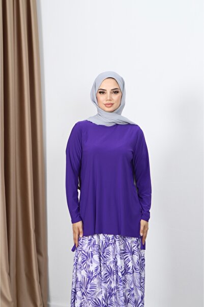 NİSUM MODA Palmiye Desen Etekli Takım