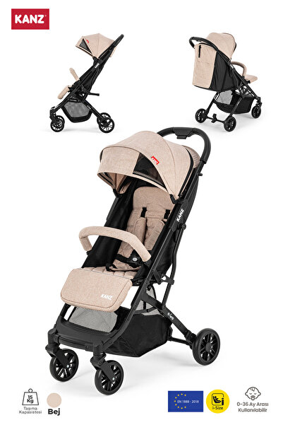 Kanz e-Go Kabin Boy Bebek Arabası Bej