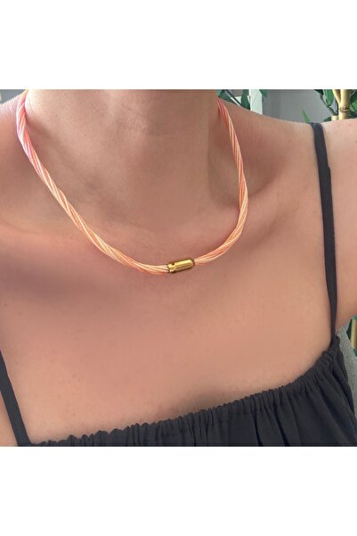 Venus Design Çelik Mıknatıslı İp Kolye