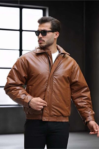 Valiberta Огромно кожено яке/палто от висок клас - Taba