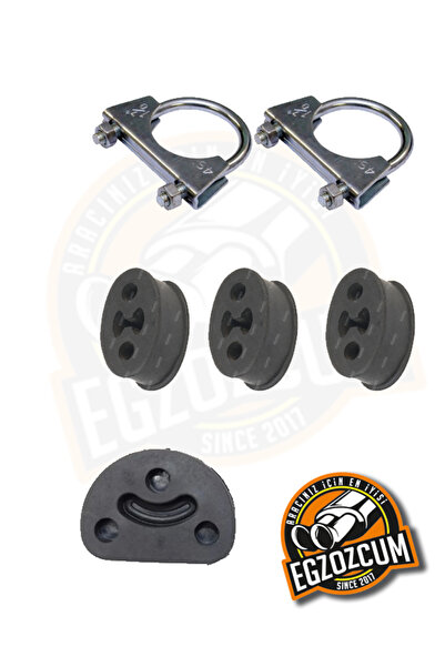 EGZOZCUM Fiat Palio 1.4 / 1.6 Uyumlu komple egzoz takımı susturucu eksoz 2001 ve sonrası