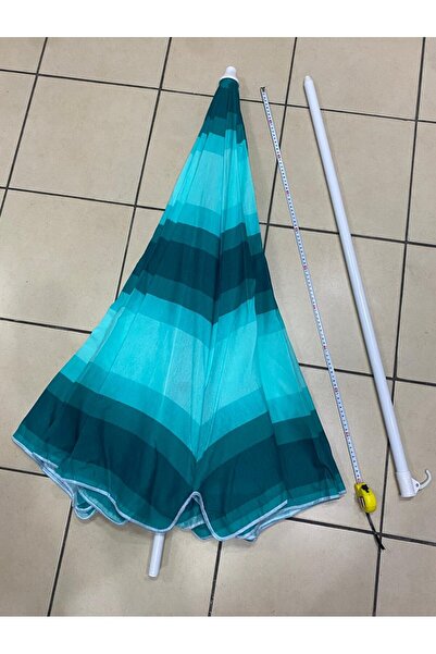 ÖNER Şemsiye Deniz Güneş Plaj Piknik Bahçe Balkon Şejlong Şemsiyesi 10 Telli ...