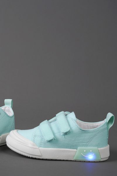 Vicco Luffy Model Lighted Unisex Baby And Kids Mint Green Sports Shoes