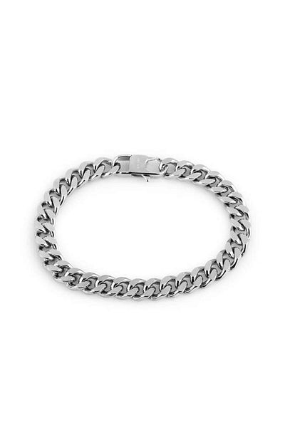Daniel Klein Dkj.12.10005 Silver Men's Steel Bracelet