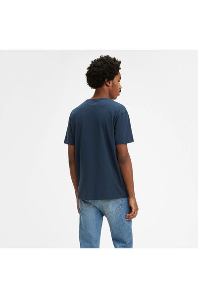 Levi's Ανδρικό μπλουζάκι Navy Blue Crew Neck 56605-0077