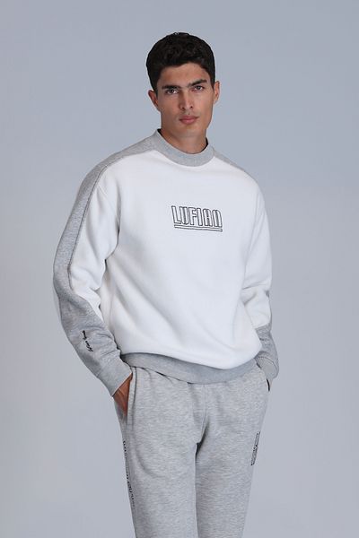 Lufian Men's Sweatshirt White - Viler