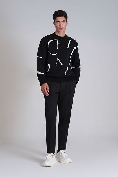 Lufian Frank Black Men's Sweatshirt
