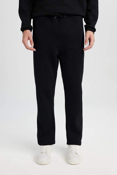 DeFacto Pantaloni de sport cu croiala normala, talie elastica, de baza, drepti, cu buzunare, picioare drepte D9707AX24AU