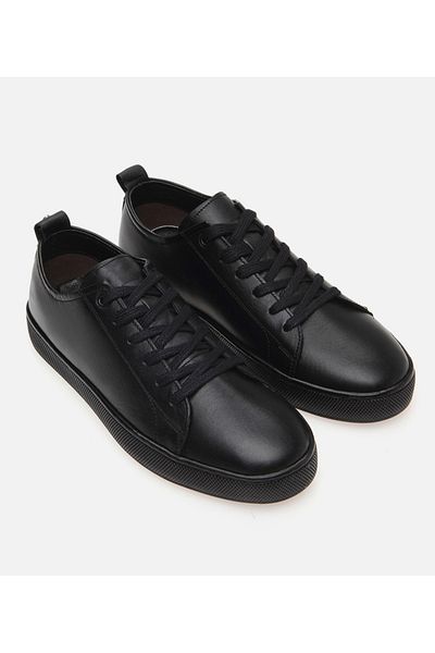 Yaya by Hotiç Pantofi casual Yaya din piele neagră pentru bărbați