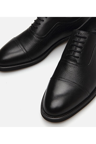 Hotiç حذاء كلاسيكي جلد أسود للرجال